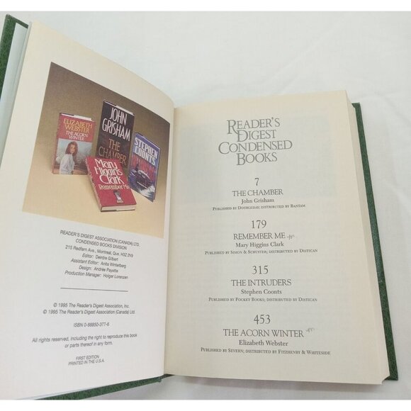 Reader's Digest Condensed Books 1998 | Leather Bound HC w/ Gilt Edges NM - Picture 11 of 12